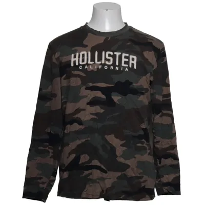 T-shirt à manches longues (Relaxed Fit) de Hollister Coton