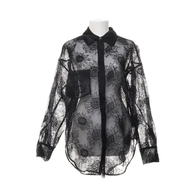 Shirt (Zwart) van Sandra Mansour x H&M Katoen, Polyamide