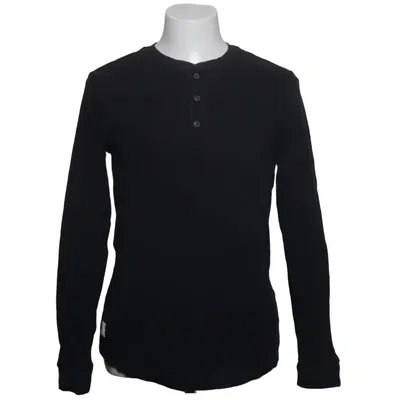 Henley shirt (Grijs) van Denim Day Katoen
