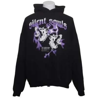 Hoodie (Oversized Fit) from Black Squad Cotton, Polyester