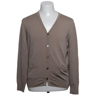Cardigan (Beige) from Drumohr Merino wool