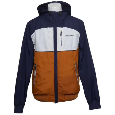 Jakke (Blå, Hvid, Brun) fra Ombre Polyester