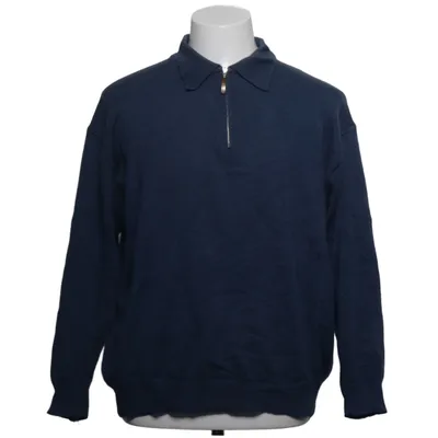 Trui (Blauw) van Visconti Katoen, Merinowol