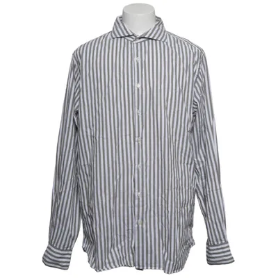 Shirt (Groen, Wit) van Hansen & Jacob Katoen