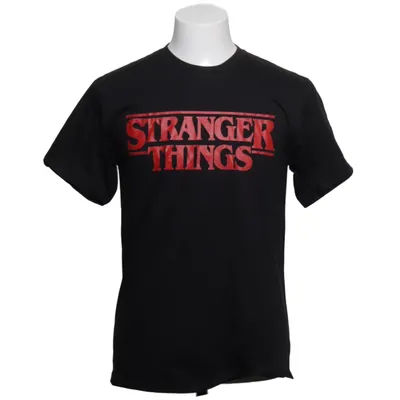 T-shirt (Zwart, Rood) van Port & Company Katoen