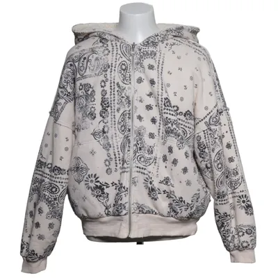 Huvtröja (Vit, Svart) från Free People Bomull, Polyester, Viskos