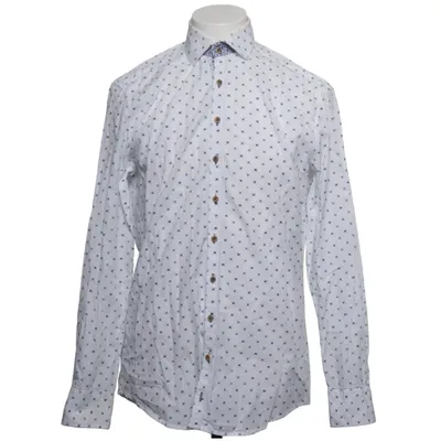 Chemise (Blanc, Bleu) de Os Trachten