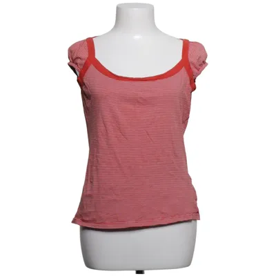 T-shirt (Rouge, Blanc) de Prêt Coton, Élasthane