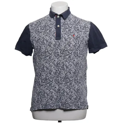 Poloshirt (Blauw, Wit, Rood) van Purificacion Garcia Katoen