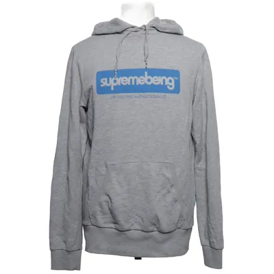 Hoodie (Gray, Blue) from Supremebeing Cotton, Polyester