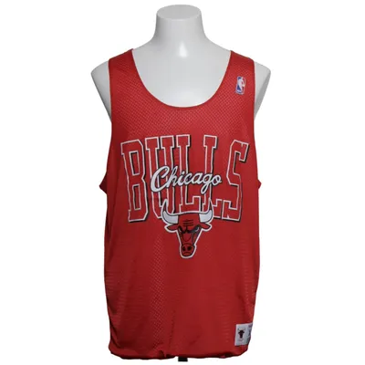 Maillot de basketball (Rouge, Blanc) de Mitchell & Ness Polyester
