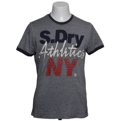 T-shirt (Grå, Flerfärgad) från Superdry Athletics Bomull, Polyester