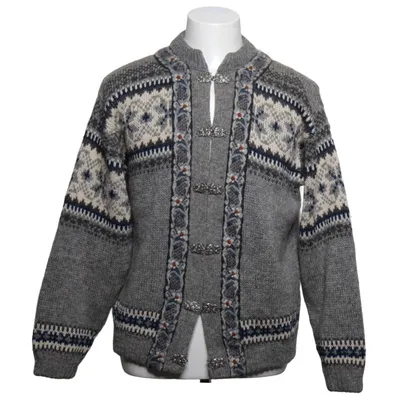 Strickjacke (Grau, Weiß, Blau) von Fjord Fashion