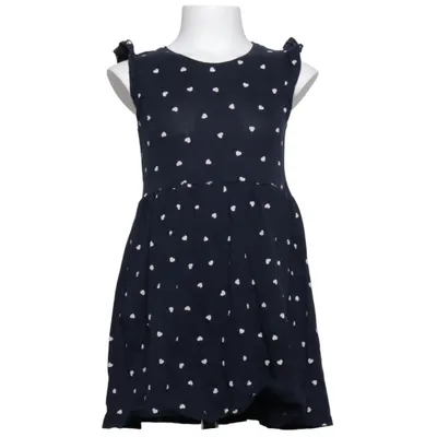 Klänning (Blå, Vit) från H&M Basic Bomull