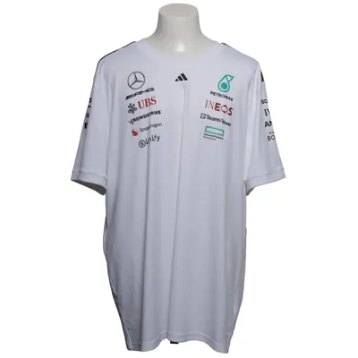 T-shirt (Blanc, Noir) de Adidas Polyester recyclé
