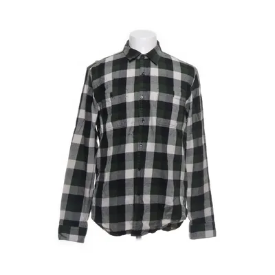 Flanellskjorta (Grön, Vit, Svart) från Poco Loco Bomull