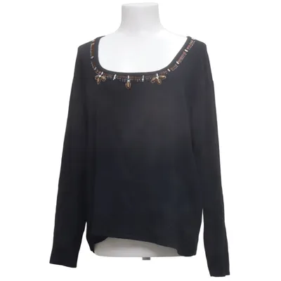 Pull-over (Noir) de Imagini Élasthane, Polyamide, Viscose