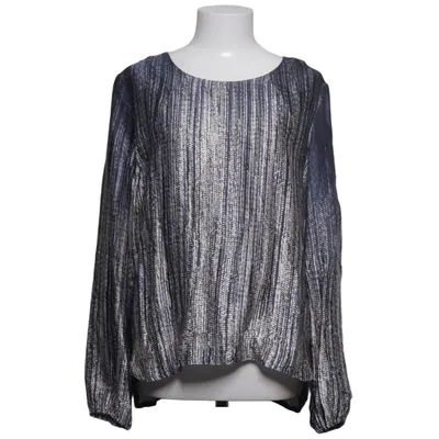 Blouse (Blue, White) from Naja Lauf Viscose