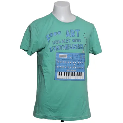 T-shirt (Green, Blue) from Solid Jeans Cotton