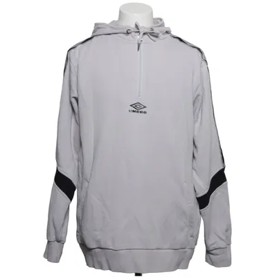 Hoodie (Gray, Black) from Umbro Cotton, Polyester