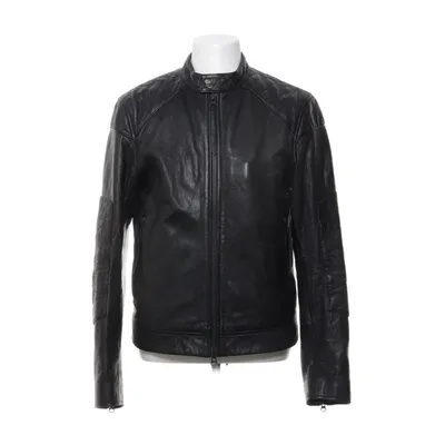 Leren jack (Zwart) van Tiger of Sweden Jeans Katoen, Polyester, Leer