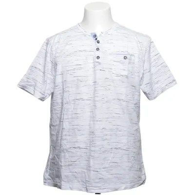 Henley shirt (White, Gray) from Babista