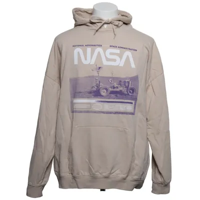 Capuchon sweater (Beige) van Nasa Katoen, Polyester