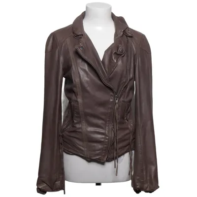 Biker jacket (M0252) from Muubaa Cotton, Leather, Polyester