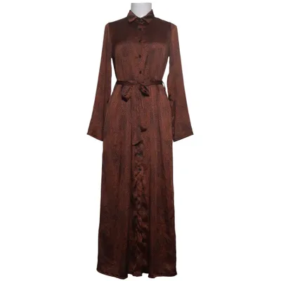 Skjortekjole (Satin Spot Maxi Dress) fra Costes Studio Polyester