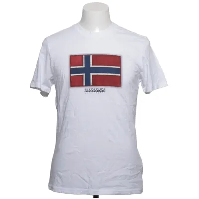 T-shirt (White) from Napapijri Cotton, Elastane