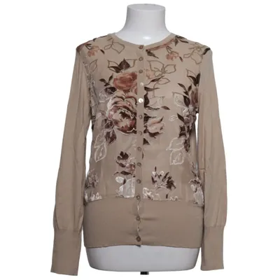 Cardigan (Beige) de Renato Nucci Cachemire, Élasthane, Soie, Viscose