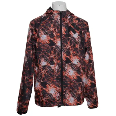 Trainingsjack (Zwart, Oranje, Wit) van First Polyester
