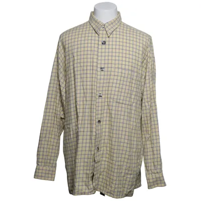 Chemise en flanelle (Jaune, Bleu) de Signum Coton
