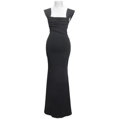 Maxi dress (Black) from Cider Elastane, Polyester