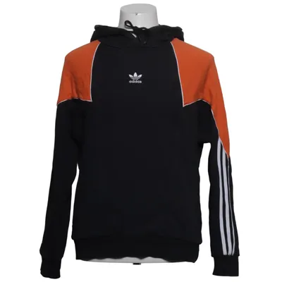 Sweat à capuche (Noir, Orange) de Adidas Originals Coton, Élasthane