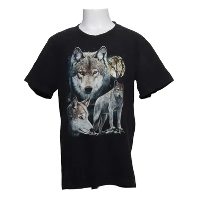 T-shirt (Schwarz) von Rock Eagle Baumwolle