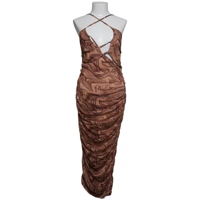 Robe (Marron) de Missguided Élasthane, Polyester