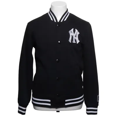 Collegejacka (Svart, Vit) från Majestic Athletic Bomull, Polyester