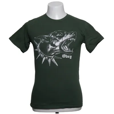 T-shirt (Green) from Obey Cotton