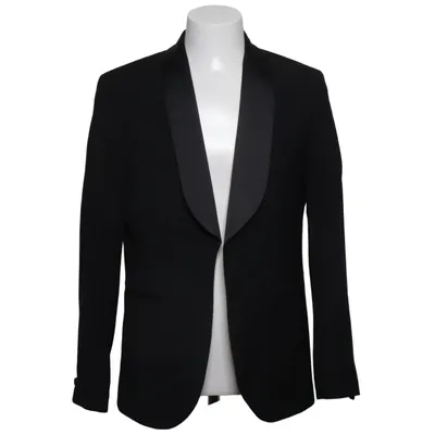 Blazer (Zwart) van H&M Man Elastaan, Polyester, Viscose