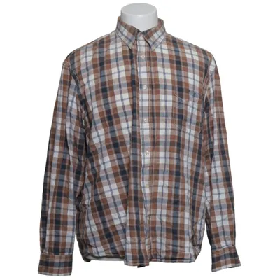 Flannel skjorte (Brun, Blå, Hvid) fra Watson's Bomuld