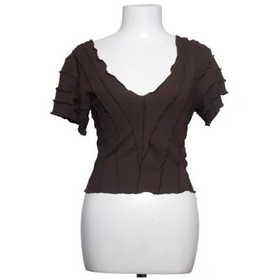 Top (Bruin) van NA-KD Elastaan, Viscose