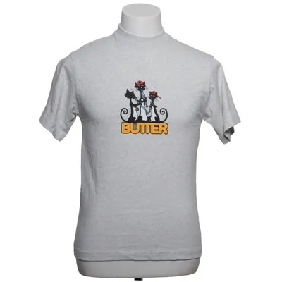 T-shirt (Gray) from Buttergoods Cotton