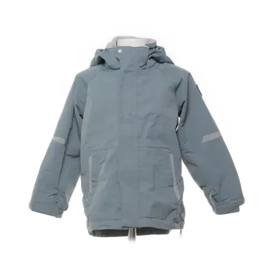 Outdoor jacket (Turquoise) from Polarn O. Pyret Polyamide, Recycled polyester