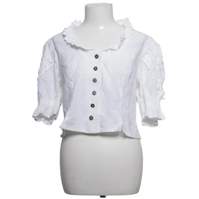 Dirndl blouse (White) from Alphorn Cotton
