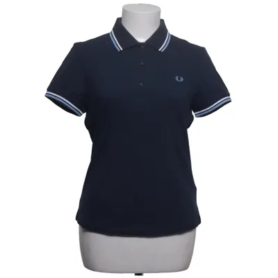 Polotrøje (Blå) fra Fred Perry Bomuld, Elastan