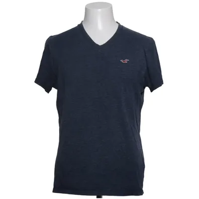 T-shirt (Blauw) van Abercrombie Katoen, Polyester