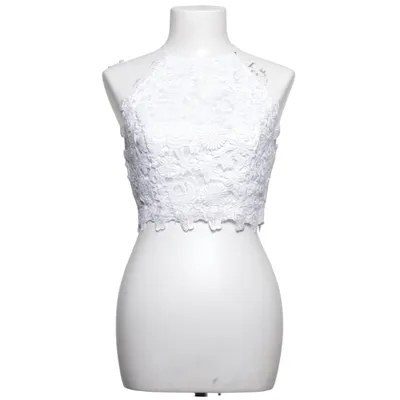 Crop top (White) from Guess Elastane, Polyester