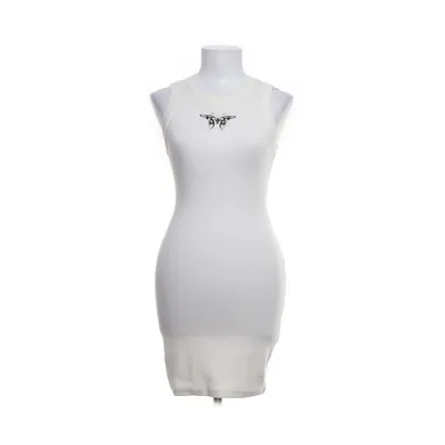 Jurk (Wit) van Divided by H&M Katoen, Elastaan