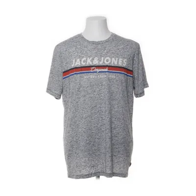 T-shirt (Grijs, Meerkleurig) van Originals by Jack & Jones Linnen, Polyester
